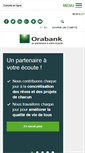 Mobile Screenshot of orabank.net